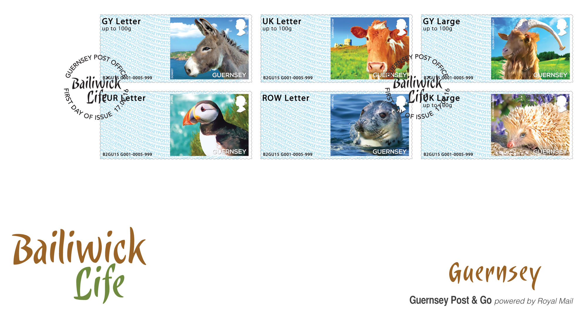 First Day Cover Bailiwick Life